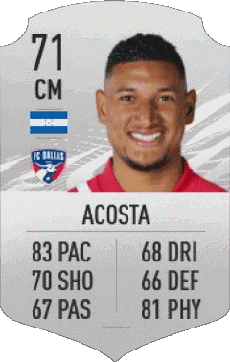 Multi Média Jeux Vidéo F I F A - Joueurs Cartes Honduras Bryan Acosta 