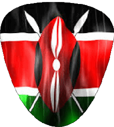 Bandiere Africa Kenia Forma 01 