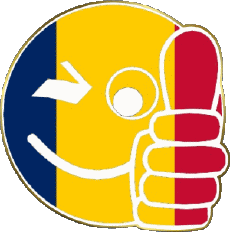 Flags Africa Chad Smiley - OK 