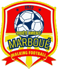 Sports FootBall Club France Logo Centre-Val de Loire 28 - Eure-et-Loir S.A.Marboué Walking 