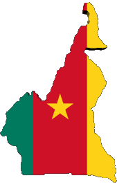 Banderas África Camerún Diverso 