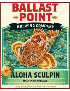 Aloha Sculpin-Boissons Bières USA Ballast Point 
