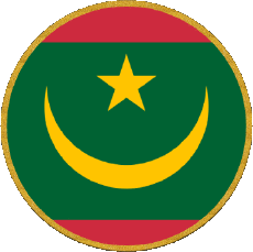 Banderas África Mauritania Ronda 