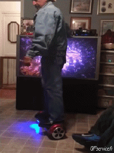 Humor - Fun GENTE Hoverboard Fail 01 