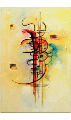 Humor -  Fun Artists Painter Wassily Kandinsky 