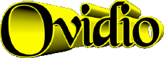 Prénoms MASCULIN - Italie O Ovidio 