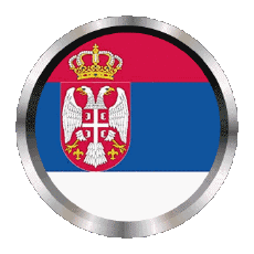 Banderas Europa Serbia Ronda - Anillos 
