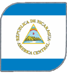 Fahnen Amerika Nicaragua Platz 