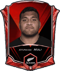 Deportes Rugby - Jugadores Nueva Zelanda Atunaisa Moli 
