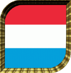 Fahnen Europa Luxemburg Plaza 