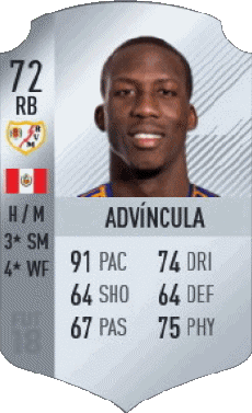 Multimedia Videogiochi F I F A - Giocatori carte Perù Luis Advíncula 