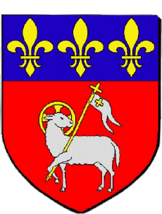Blason-Drapeaux France Départements - Villes 76 ROUEN Blason