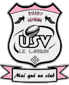 Sports Rugby Club France Logo Dept 24 Union Sportive Vézèrienne Le Lardin Féminin 