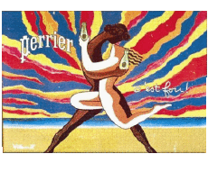 Humor -  Fun Retro posters - Brands Perrier 