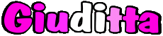 Prénoms FEMININ - Italie G Giuditta 