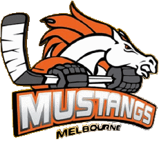 Sport Eishockey Australien Melbourne Mustangs 