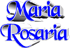 Vorname WEIBLICH - Italien M Zusammengesetzter Maria Rosaria 