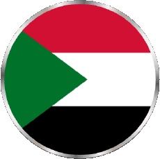 Flags Africa Sudan Round 