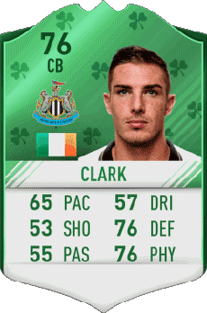 Multimedia Vídeo Juegos F I F A - Jugadores  cartas Irlanda Ciaran Clark 