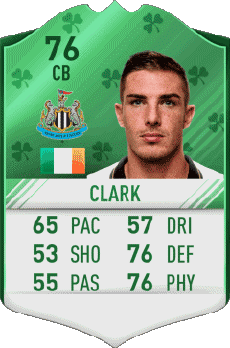Multimedia Videospiele F I F A - Karten Spieler Irland Ciaran Clark 