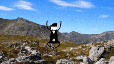 Umorismo -  Fun GIF Artista @Eclectech 