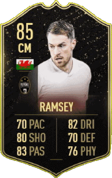 Multi Media Video Games F I F A - Card Players Wales Aaron Ramsey 