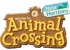 New Horizon-Multimedia Vídeo Juegos Animals Crossing Logotipo - Iconos New Horizon