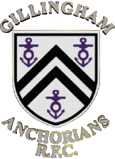 Sports Rugby - Clubs World - Logo England G Gillingham Anchorians RFC 