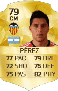 Multimedia Vídeo Juegos F I F A - Jugadores  cartas Argentina Enzo Pérez 