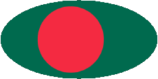 Fahnen Asien Bangladesch Verschiedene 