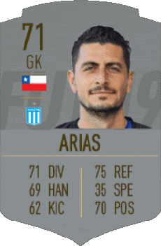 Multi Media Video Games F I F A - Card Players Chile Gabriel Arias 
