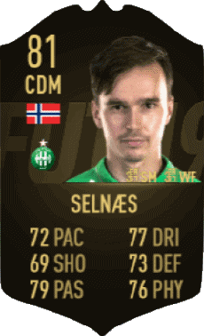 Multimedia Vídeo Juegos F I F A - Jugadores  cartas Noruega Ole Kristian Selnæs 