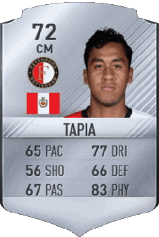 Multimedia Videospiele F I F A - Karten Spieler Peru Renato Tapia 