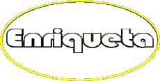 Vorname WEIBLICH - Spanien E Enriqueta 