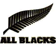 All Blaks Logo-Sports Rugby Equipes Nationales - Ligues - Fédération Océanie Nouvelle Zélande All Blaks Logo