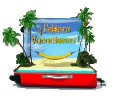 Messages Espagnol Felices Vacaciones Fond Transparent 19 