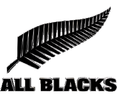 All Blaks Logo-Sports Rugby Equipes Nationales - Ligues - Fédération Océanie Nouvelle Zélande 