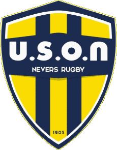 Sports Rugby Club France Logo Dept 58 Uson Nevers 