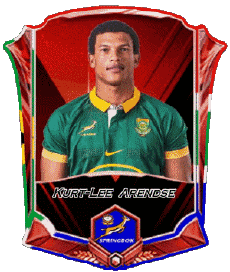 Deportes Rugby - Jugadores Africa del Sur Equipo 2025 Kurt-Lee Arendse 