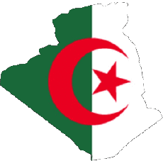 Drapeaux Afrique Algérie Algérie 