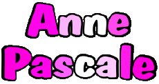 Nombre FEMENINO - Francia A Compuesto Anne Pascale 