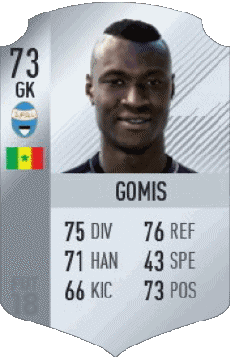 Multimedia Vídeo Juegos F I F A - Jugadores  cartas Senegal Alfred Gomis 