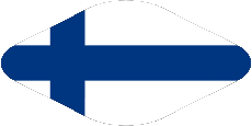 Drapeaux Europe Finlande Ovale 