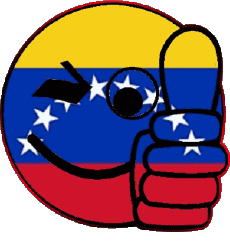 Drapeaux Amériques Vénézuéla Smiley - OK 
