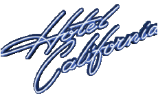 Hotel California Logo-Multi Média Musique Rock USA Eagles 