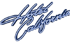 Hotel California Logo-Multi Media Music Rock USA Eagles Hotel California Logo