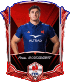 Sports Rugby - Players France Team 2025 Paul BOUDEHENT 