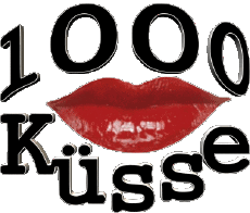 Mensajes Alemán Küsse 1000 