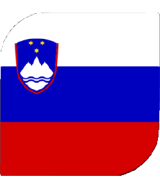 Drapeaux Europe Slovénie Carré 
