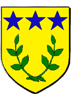 Blason-Drapeaux France Départements - Villes 16 L ISLE D ESPAGNAC Blason